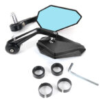 Καθρέπτες Από CNC Αλουμίνιου Για Τιμόνι Σε Μαύρο Χρώμα