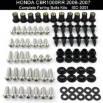 Σετ Βίδες-Κλιπάκια Για Τα Πλαστικά Honda CBR1000RR 2006-2007