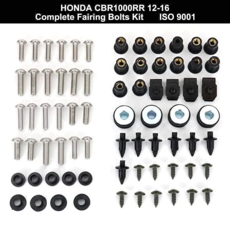 Σετ Βίδες-Κλιπάκια Για Τα Πλαστικά Honda CBR1000RR 2012-2016