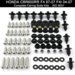 Σετ Βίδες-Κλιπάκια Για Τα Πλαστικά Honda CBR600 F4i 2001-2007.