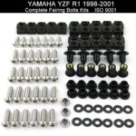 Σετ Βίδες-Κλιπάκια Για Τα Πλαστικά YAMAHA YZF-R1 1998-2001.