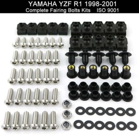 Σετ Βίδες-Κλιπάκια Για Τα Πλαστικά YAMAHA YZF-R1 1998-2001.