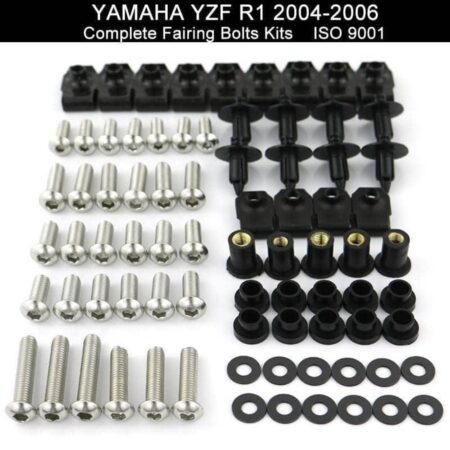 Σετ Βίδες-Κλιπάκια Για Τα Πλαστικά Yamaha YZF-R1 2004-2006.