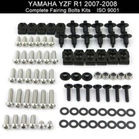 Σετ Βίδες-Κλιπάκια Για Τα Πλαστικά Yamaha YZF-R1 2007-2008