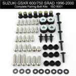 Σετ Βίδες-Κλιπάκια Για Τα Πλαστικά Suzuki GSX-R 600/750 1996-2000