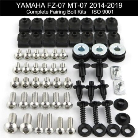 Σετ Βίδες-Κλιπάκια Για Τα Πλαστικά Yamaha MT-07 FZ-07 FJ-07 2014-2019