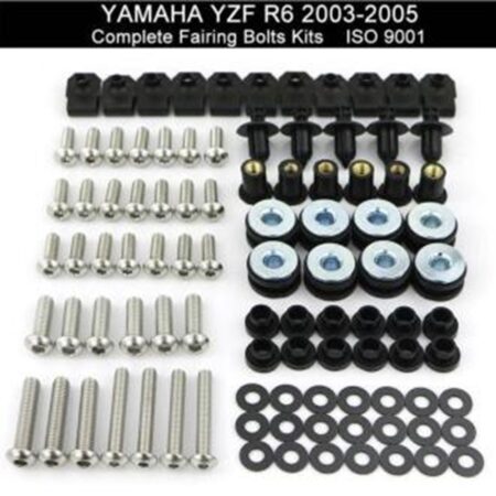 Σετ Βίδες-Κλιπάκια Για Τα Πλαστικά Yamaha YZF-R6 2003-2005 YZF-R6S 2006-2009