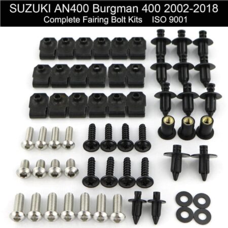 Σετ Βίδες-Κλιπάκια Για Τα Πλαστικά Suzuki AN400 Burgman 400 2002-2018