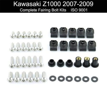 Σετ Βίδες-Κλιπάκια Για Τα Πλαστικά Kawasaki Z1000 2007-2009
