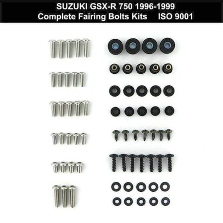 Σετ Βίδες-Κλιπάκια Για Τα Πλαστικά Suzuki GSX-R 750 1996-1999