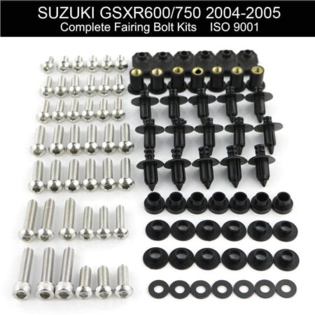 Σετ Βίδες-Κλιπάκια Για Τα Πλαστικά Suzuki GSX-R600 GSX-R750 2004-2005