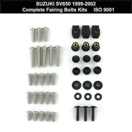 Σετ Βίδες-Κλιπάκια Για Τα Πλαστικά Suzuki SV650 1999-2002