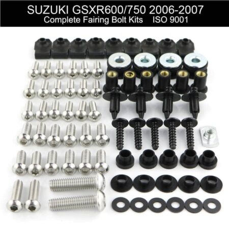 Σετ Βίδες-Κλιπάκια Για Τα Πλαστικά Suzuki GSX-R600 GSX-R750 2006-2007