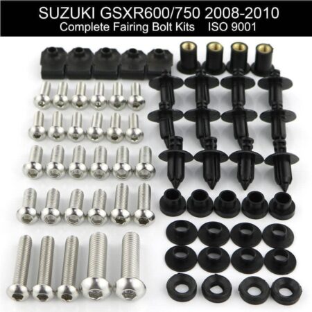 Σετ Βίδες-Κλιπάκια Για Τα Πλαστικά Suzuki GSX-R600 GSX-R750 2008-2010
