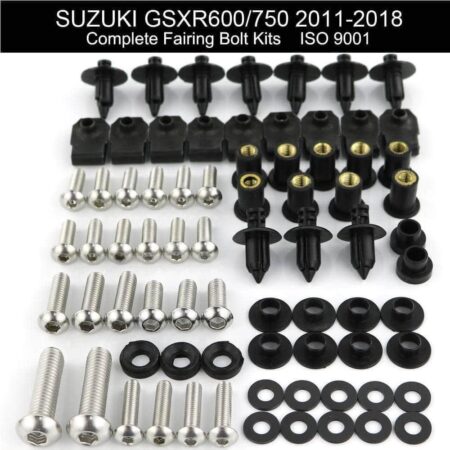 Σετ Βίδες-Κλιπάκια Για Τα Πλαστικά Suzuki GSX-R600 GSX-R750 2011-2018