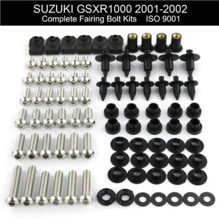 Σετ Βίδες-Κλιπάκια Για Τα Πλαστικά Suzuki GSX-R1000 2001-2002