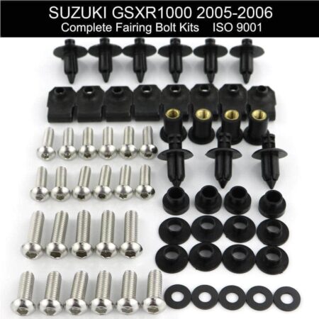 Σετ Βίδες-Κλιπάκια Για Τα Πλαστικά Suzuki GSX-R1000 2005-2006