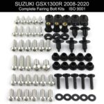 Σετ Βίδες-Κλιπάκια Για Τα Πλαστικά Suzuki GSX-1300R Hayabusa 2008-2020