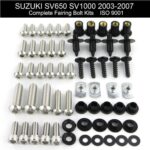 Σετ Βίδες-Κλιπάκια Για Τα Πλαστικά Suzuki SV650 SV1000 2003-2007