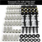 Σετ Βίδες-Κλιπάκια Για Τα Πλαστικά Kawasaki ZX-10R 2006-2007