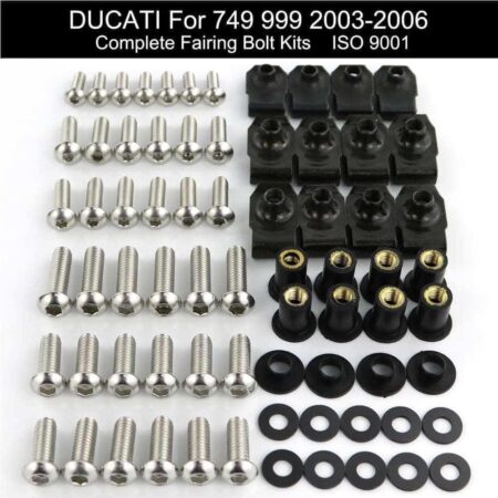 Σετ Βίδες-Κλιπάκια Για Τα Πλαστικά Ducati 749 999 2003-2006
