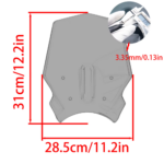 cb650r2025windshield